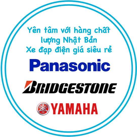 Yên tâm với hàng chất lượng Nhật Bản.Xe đạp điện giá siêu rẻ.Panasonic Bridgestone Yamha